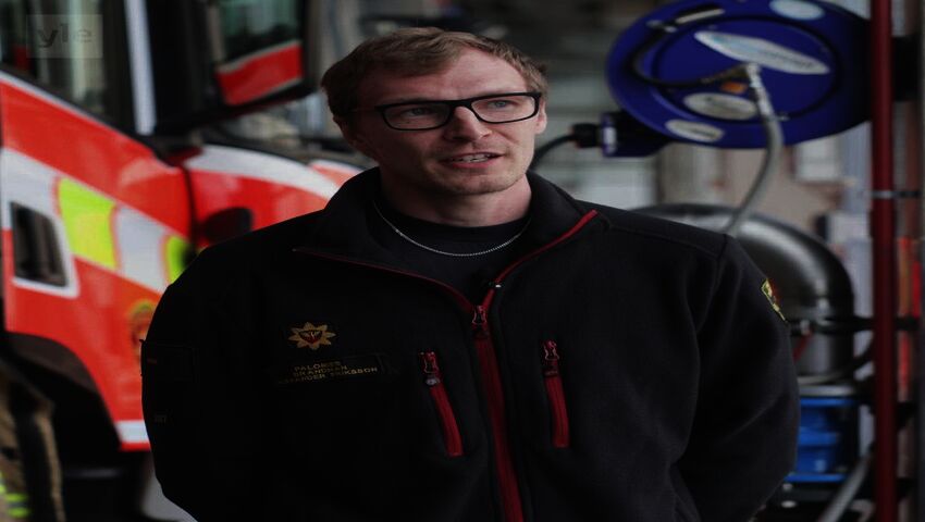 Brandmannen Alexander om föräldraledighet