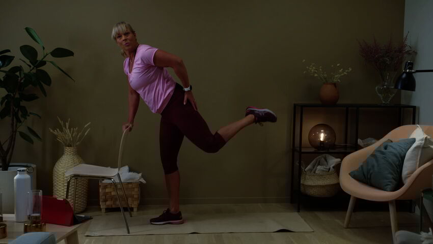 Kotijumppaa Sofian kanssa