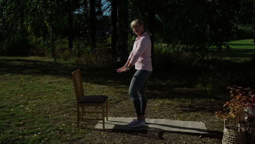 Kotijumppaa Sofian kanssa