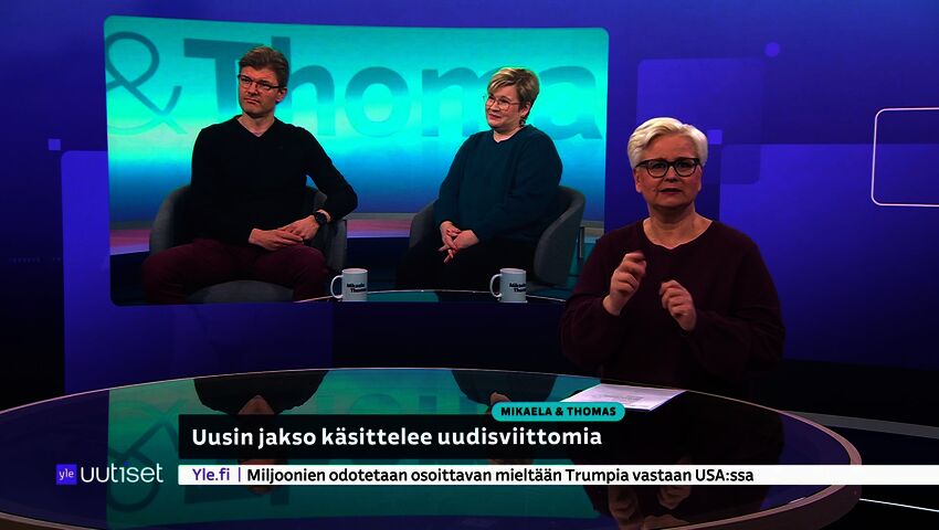 Yle Uutiset viittomakielellä