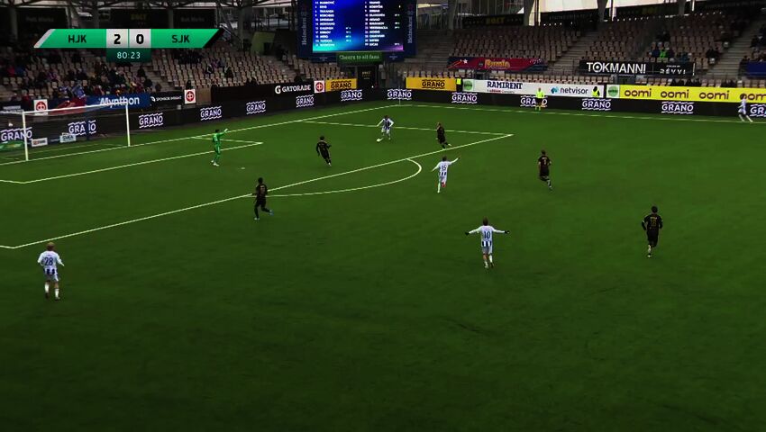 Toivo Mero teki uransa avausmaalin Veikkausliigassa