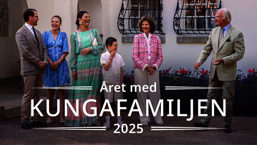 Ruotsin kuningasperheen vuosi 2025