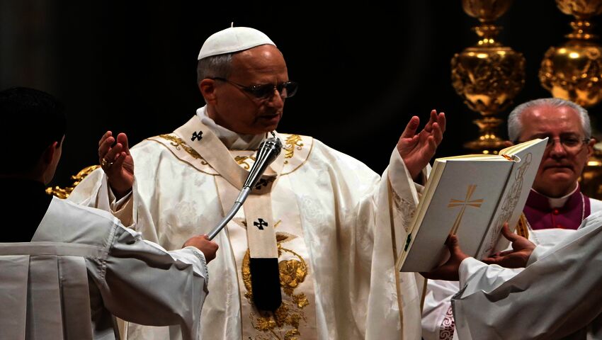 Paavi Leo XIV:n Regina Caeli -rukoushetki