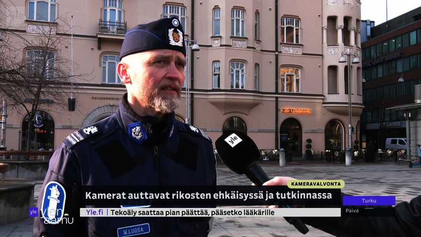 Poliisi lisää kameravalvontaa Tampereella