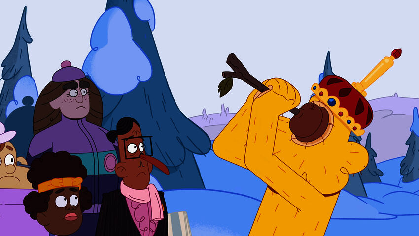 Keltainen Lumimies (7)