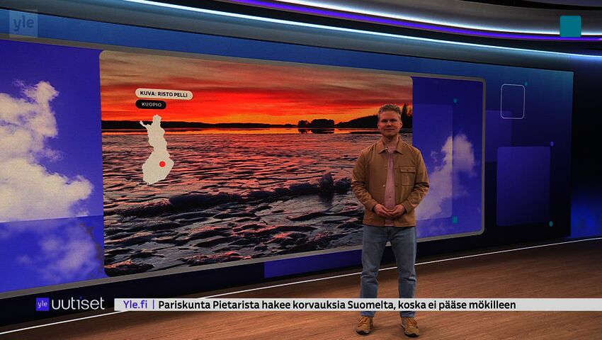 Sääennuste klo 7.40