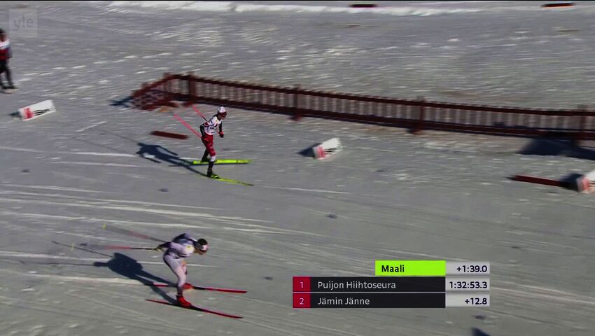 Vuokatti Ski Team Kainuu nousi SM-pronssille – katso tiukka loppukiritaisto