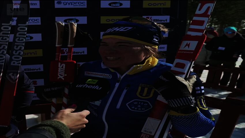 Krista Pärmäkoskelta raju letkautus toisesta SM-hopeastaan