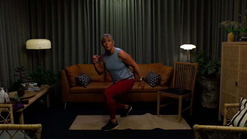 Kotijumppaa Sofian kanssa