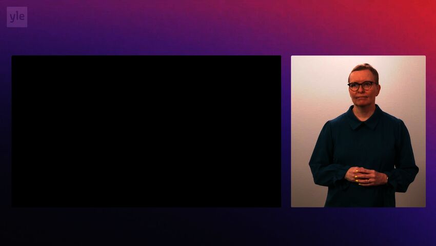 A-studio viittomakielelle tulkattuna