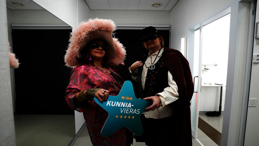 Yle 100 -kunniavieras: Timo ja Tuuli <3 Puvustus, rekvisiitta ja lavastus