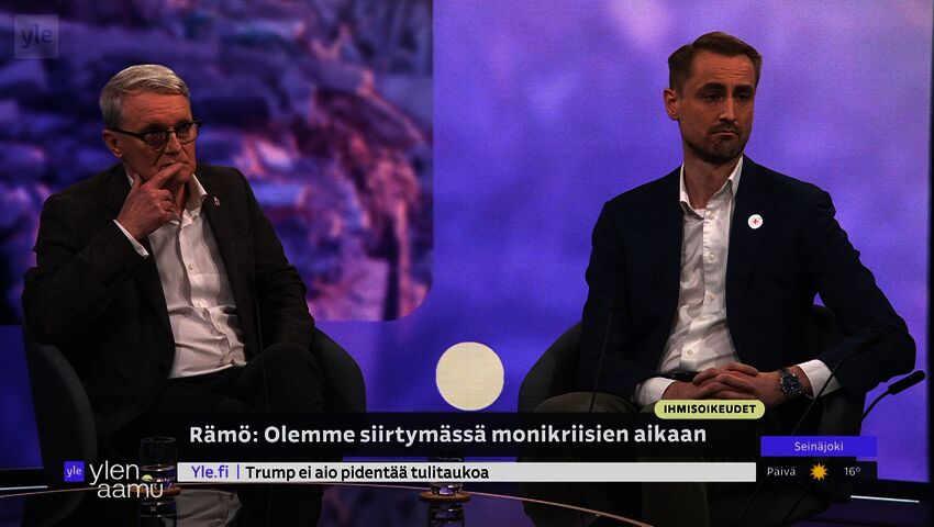 Ihmisoikeudet horjuvat maailmanjärjestyksen mukana