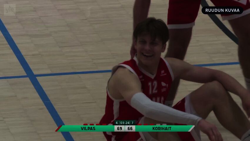 Samu Adlerilta kovia koreja Korisliiga-välierissä