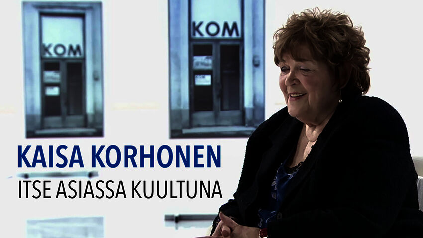 Itse asiassa kuultuna: Kaisa Korhonen