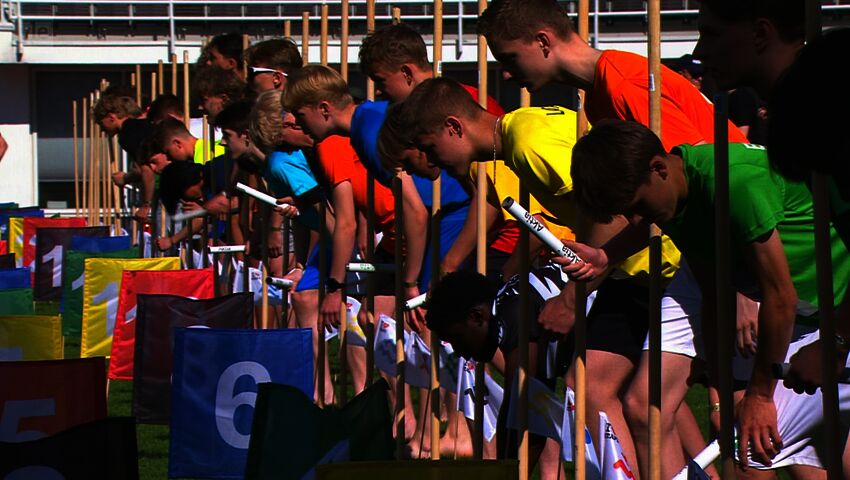  18 x 100 m pojkar, final