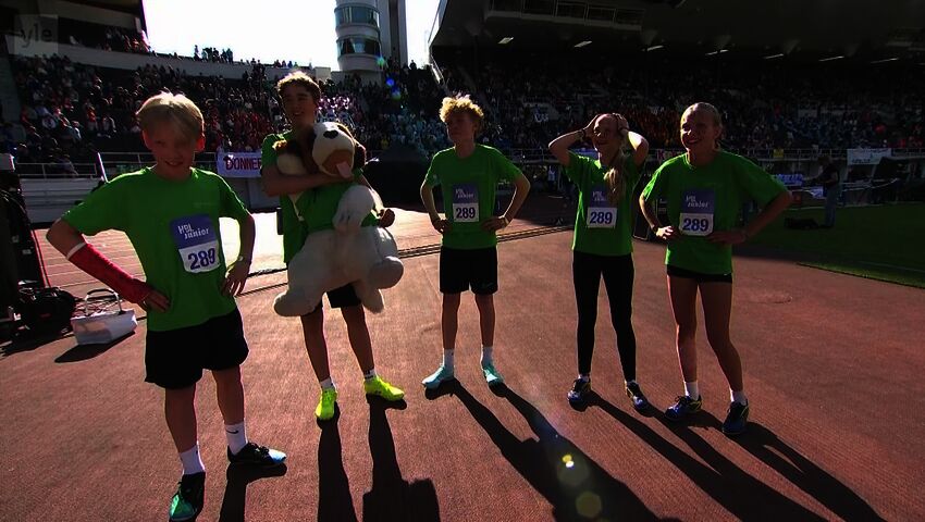5 x 80 m mixed, final