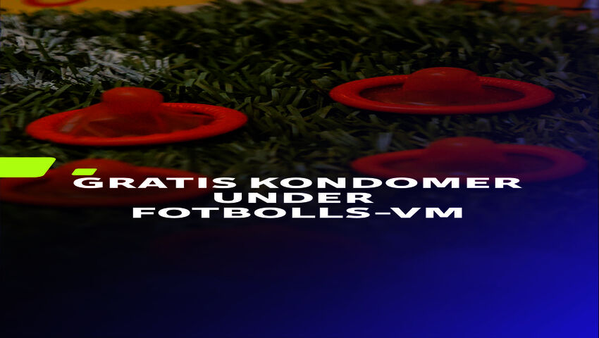 Gratis kondomer i Toronto under fotbolls-VM