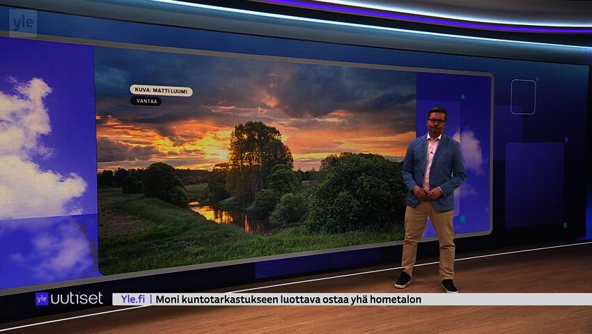 Sääennuste klo 7.40