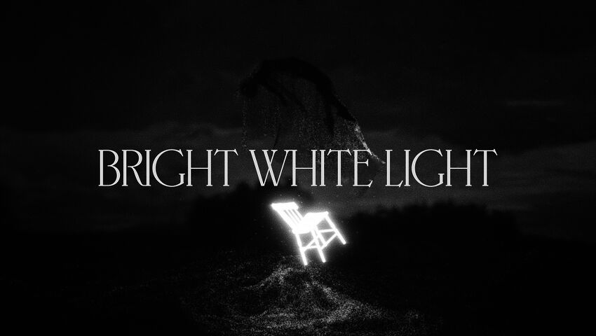 Bright white light