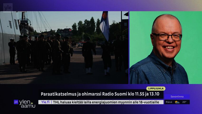 Puolustusvoimain lippujuhla Tammisaaressa