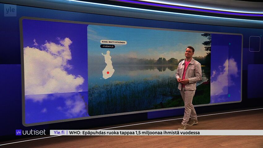 Sääennuste klo 7.40