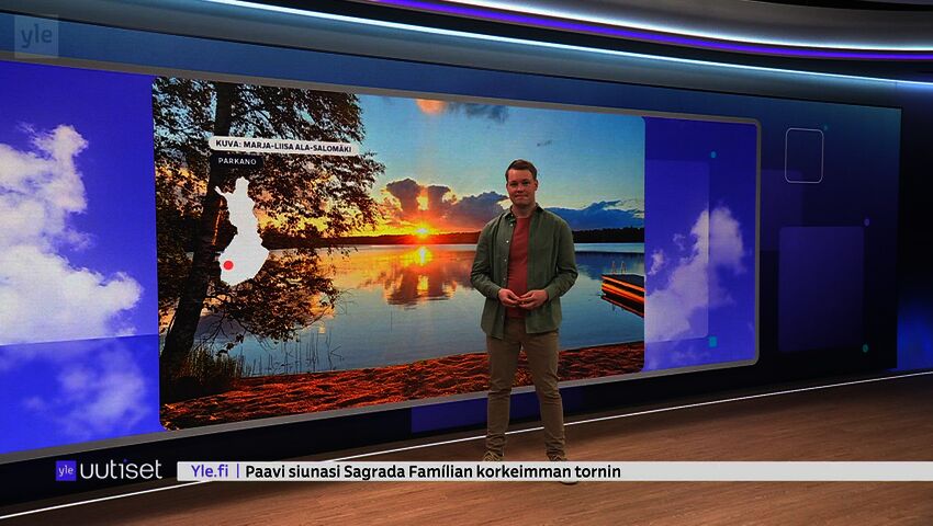 Sääennuste klo 7.40