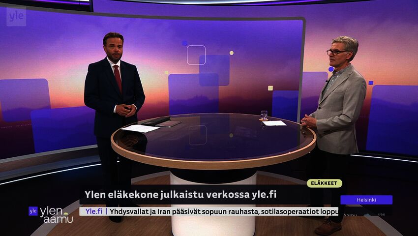 Yle tutki tuoreimpia eläketietoja