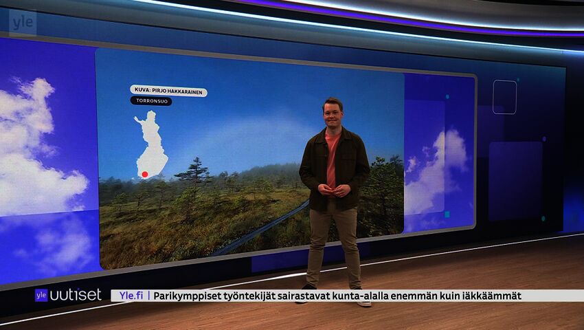 Sääennuste klo 7.40