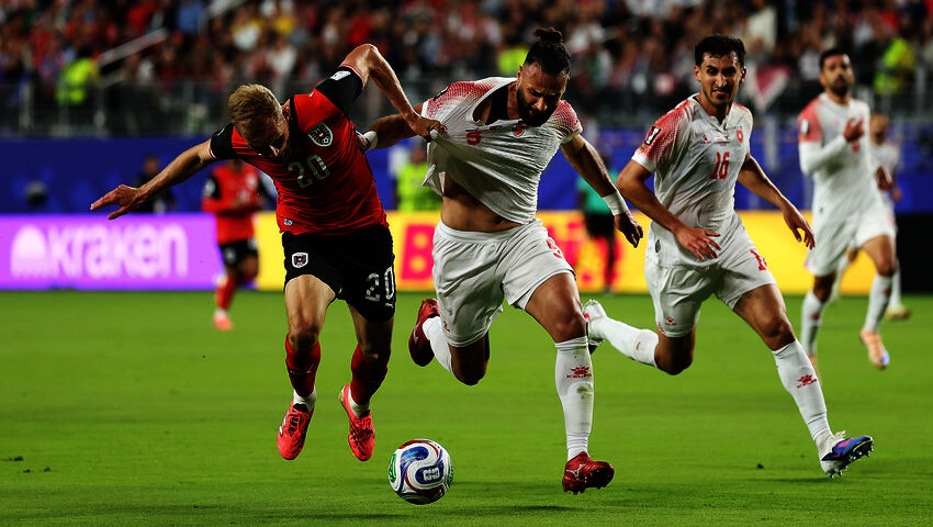 FIFA jalkapallon MM: Itävalta - Jordania
