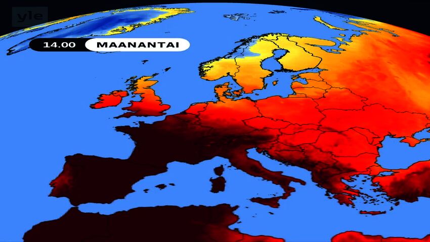 Euroopan helteet 22.-28.6.