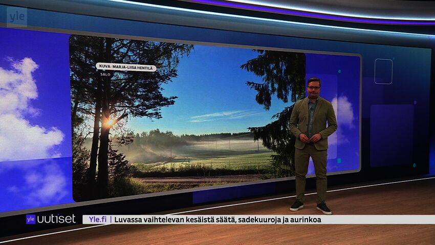Sääennuste klo 7.40