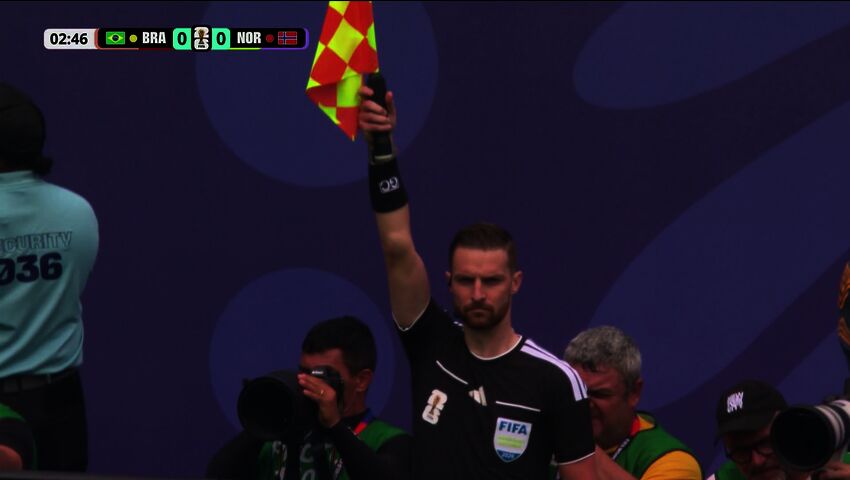 Se Norges underkända mål mot Brasilien
