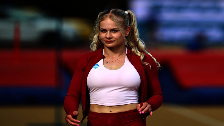 Saga Andersson river EM-kvalgränsen