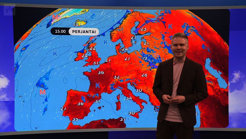 Sääennuste klo 18
