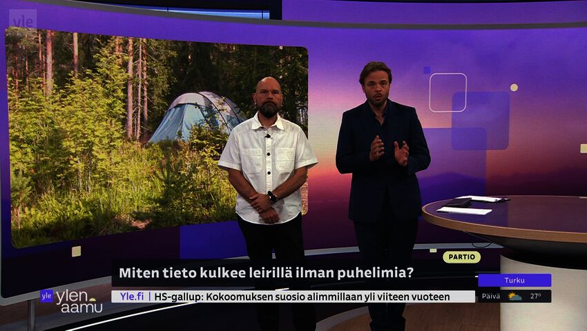 Kouvolassa järjestetään puhelimeton partioleiri