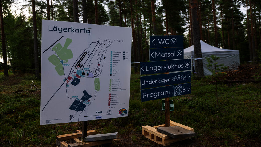 Scouternas sjukstuga alltid redo på storläger i Raseborg