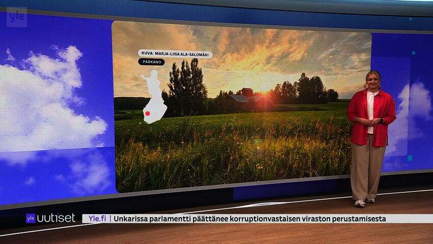 Sääennuste klo 7.40