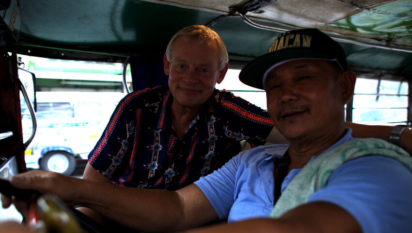 Martin Clunes saarimatkoilla
