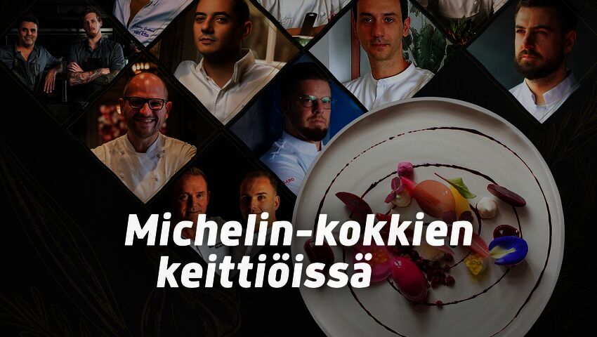 Michelin-kokkien keittiöissä