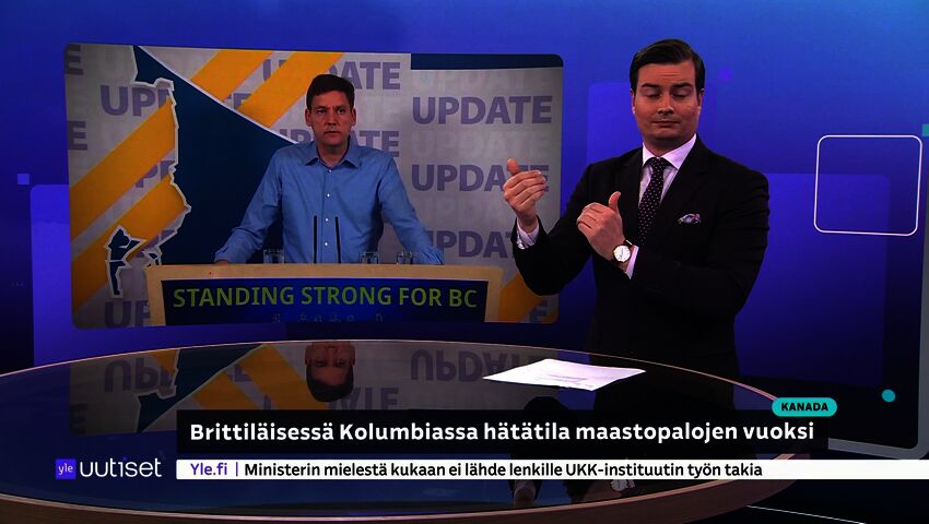 Yle Uutiset viittomakielellä