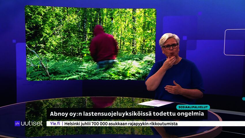 Yle Uutiset viittomakielellä