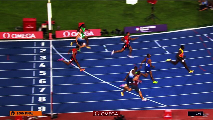 Herrarnas 200 meters final