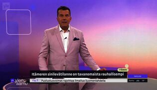 Itämeren sinilevätilanne tavanomaista rauhallisempi
