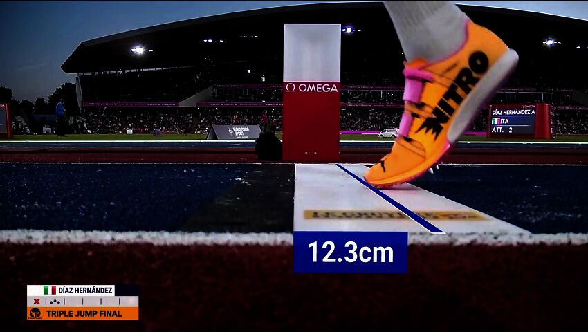 Andy Diaz Hernandez över 18 meter