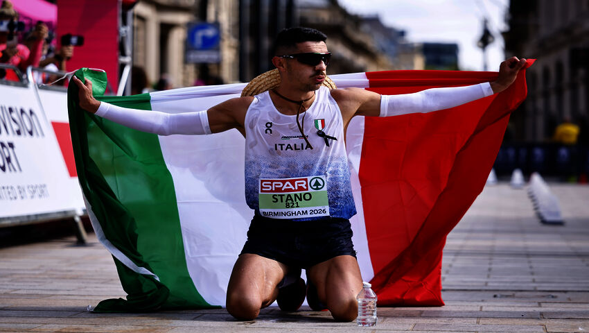 Italian Massimo Stano maratonkävelyn voittoon