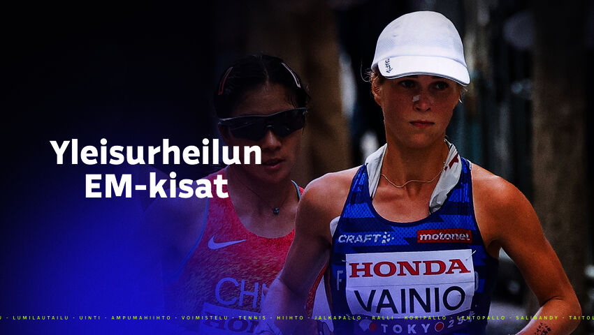 Yleisurheilun EM: Sunnuntain päiväkilpailut
