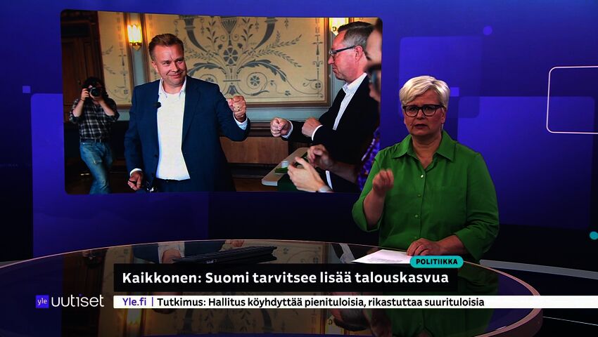 Yle Uutiset viittomakielellä