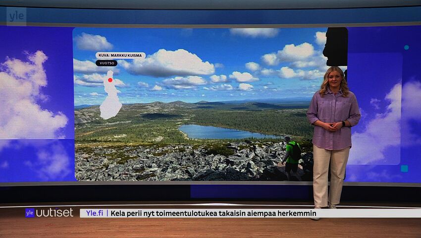 Sääennuste klo 7.40