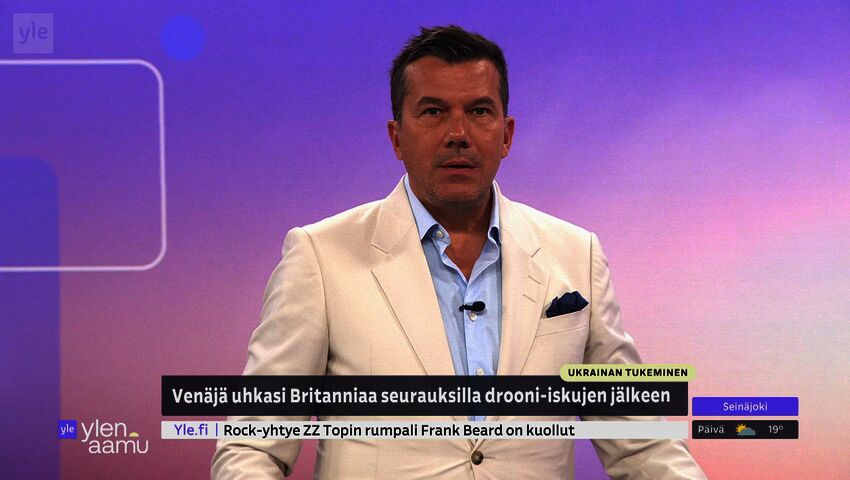 Venäjä uhkailee Britanniaa Ukrainan drooni-iskujen jälkeen