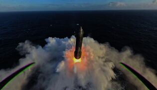 SpaceX:n raketti laskeutuu Intian valtamereen
